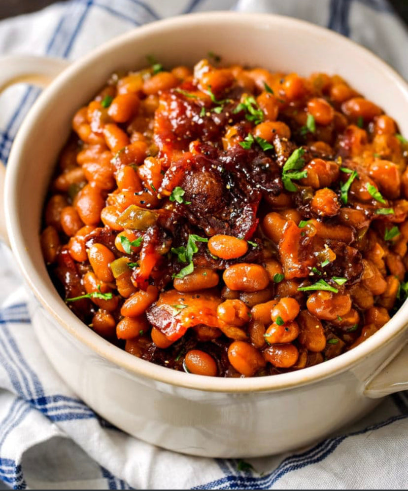 Side Serving of Bbq beans